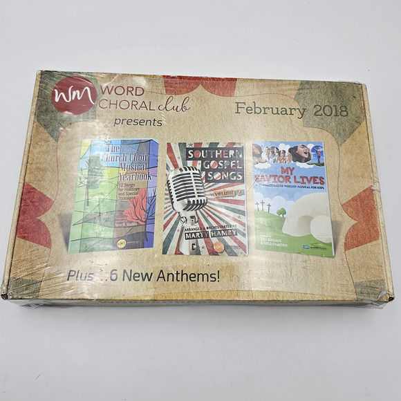 New & Sealed Word Choral Club Church Choir Music Books Gospel February 2018 - Picture 1 of 5